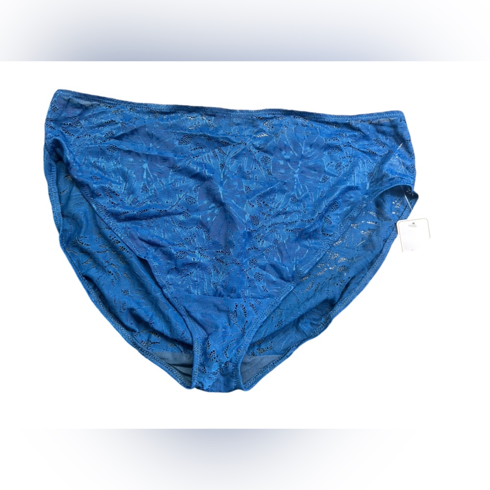 ELOMI women’s lace KELSEY petrol high waist panty briefs size XL NWT